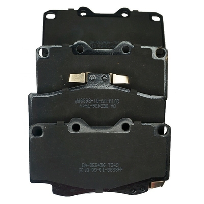 D1756 Plaquettes de frein à disque en céramique à faible teneur en métal pour Renault Car Make 410600032R 410602933R