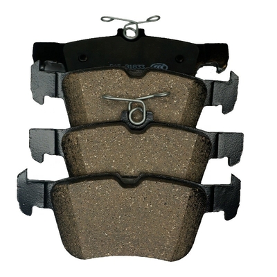 OE D768 6R0698151A 1J0698151 L6RD698151B 180698151 Ensembles céramiques métalliques en acier Tissu pour les plaquettes de freinage automobile avant