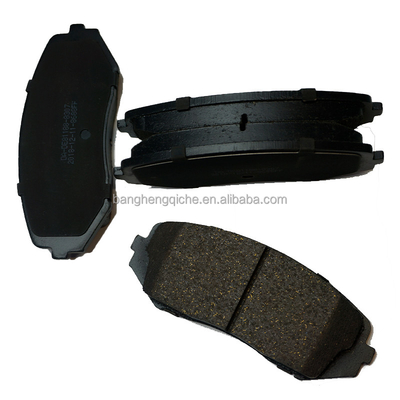 OE D768 6R0698151A 1J0698151 L6RD698151B 180698151 Ensembles céramiques métalliques en acier Tissu pour les plaquettes de freinage automobile avant