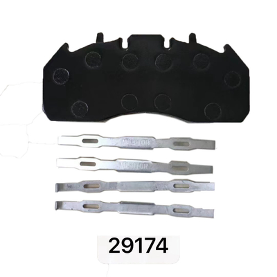 Plaquettes de frein semi-métalliques OE D1708 D1758 WVA 29174 pour Hubei plus longue durée de vie